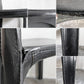 カッシーナ Cassina キャブチェア 412 CAB CHAIR アームレス 本革 ブラック マリオ・ベリーニ MoMA イタリアンモダン ■
