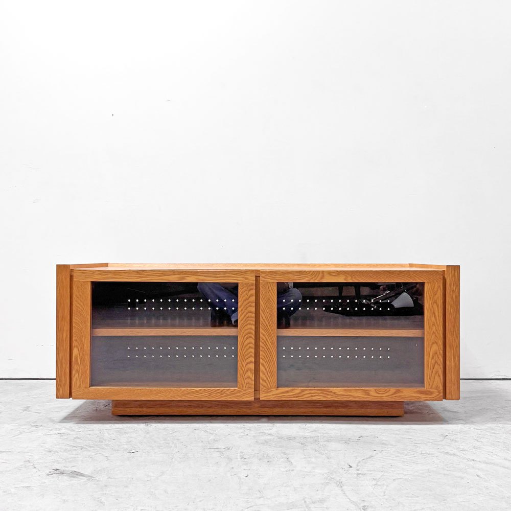 イデー IDEE ルクター LUKTAR AVボード テレビボード ローボード オーク材 澁谷一星 ナチュラル W120 廃番 ●