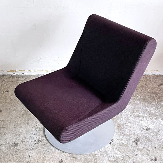 カッシーナイクスシー CASSINA IXC. ブーメラン プリュス ラウンジ スウィベル チェア BOOMERANG PLUS パープル系 グエナエル・ニコラ ■