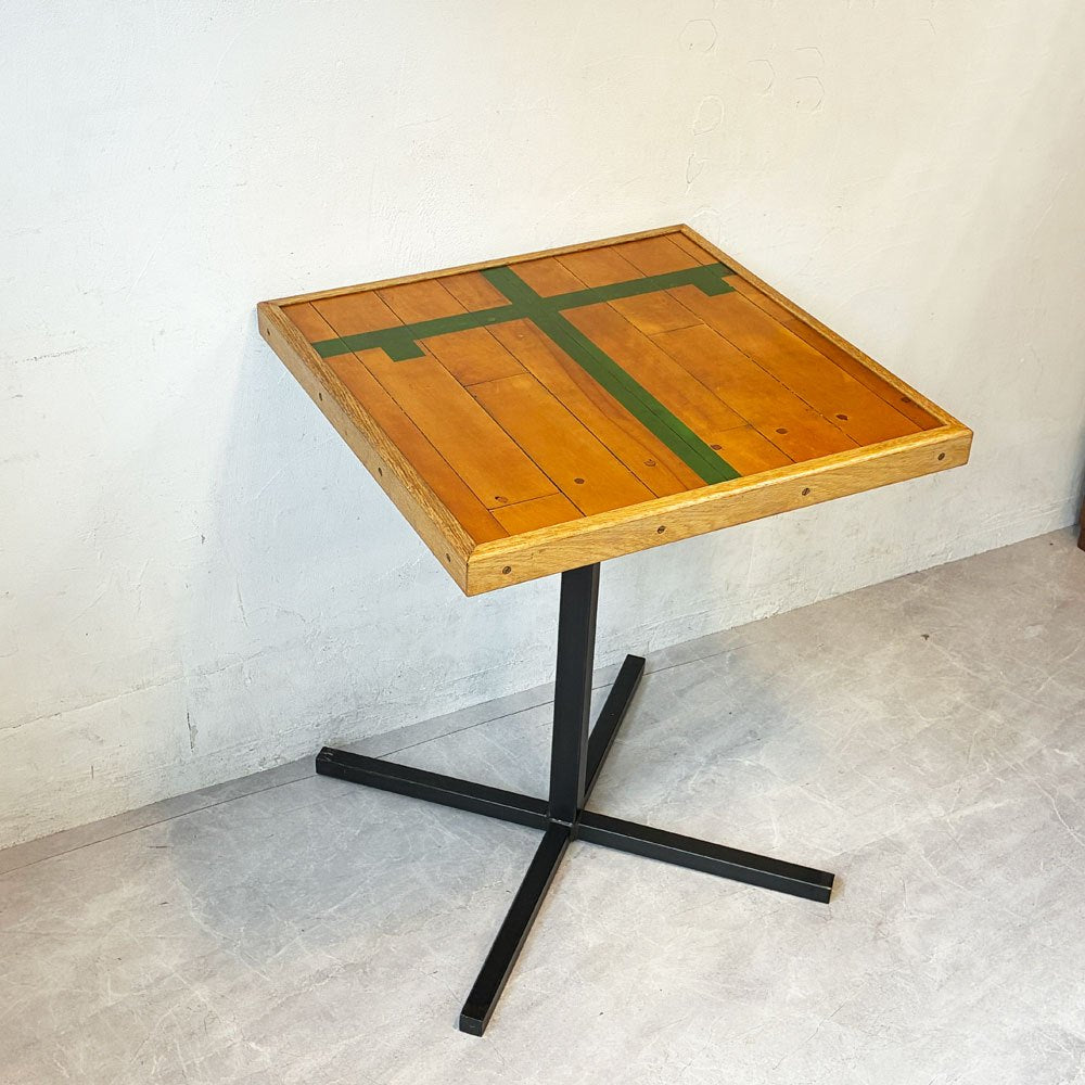 アクメファニチャー ACME Furniture グランビュー GRANDVIEW TABLE_GYMFLOOR カフェテーブル THE GYMNASIUM チェリー材 スクエア W60cm ★