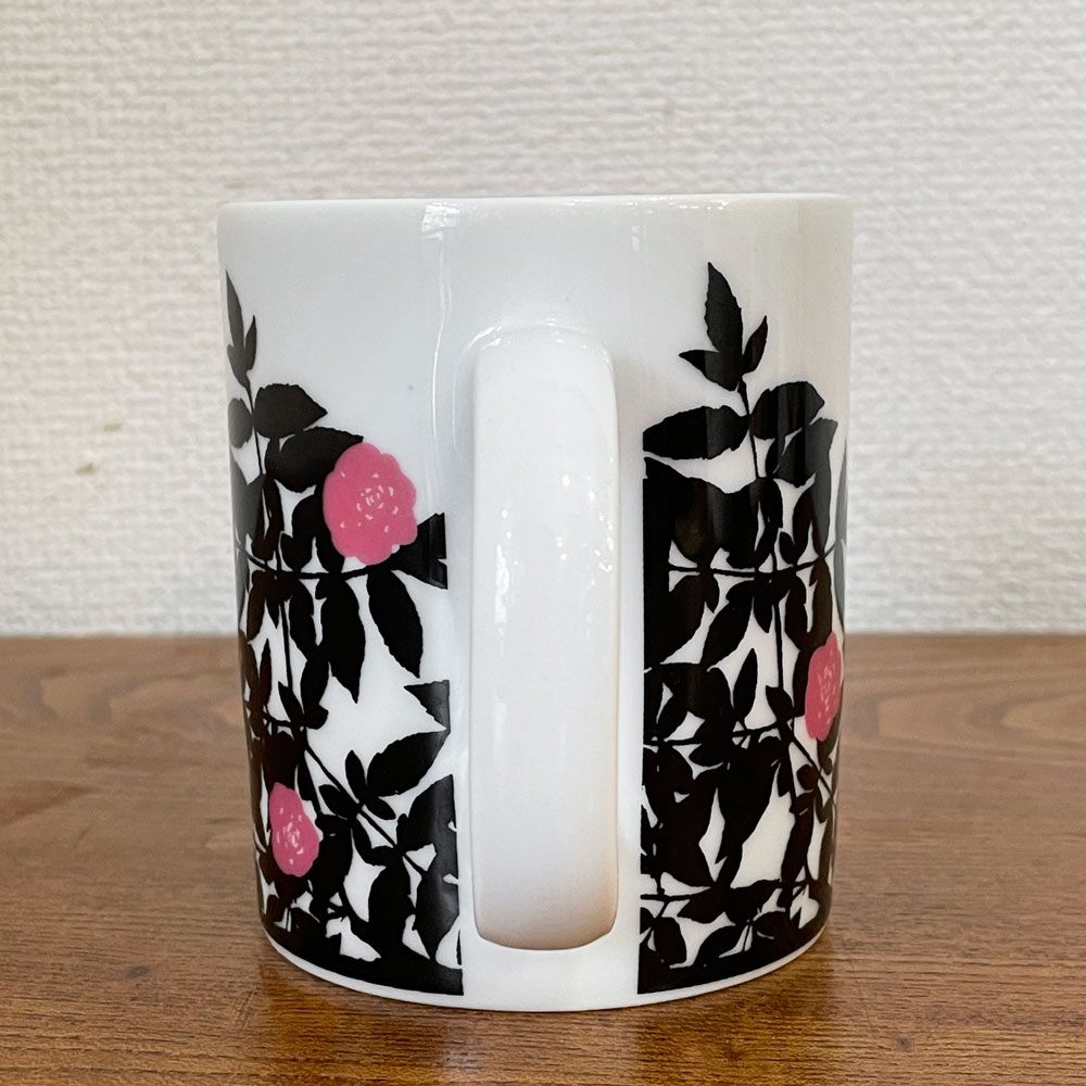 マリメッコ marimekko ルースプー RUUSUPUU マグカップ バラの木 マイヤ・イソラ 2005年 北欧食器 ◎