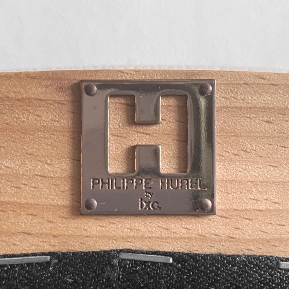 カッシーナイクスシー Cassina ixc. カジノ CASINO ダイニングチェア ビーチ材 レザーシート オフホワイト系 フィリップ・ユーレル Philippe Hurel 廃番 A 〓