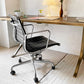 ハーマンミラー Herman Miller アルミナムグループ マネジメントチェア 本革 5本脚 C&Rイームズ ミッドセンチュリー 定価￥400,400- ★