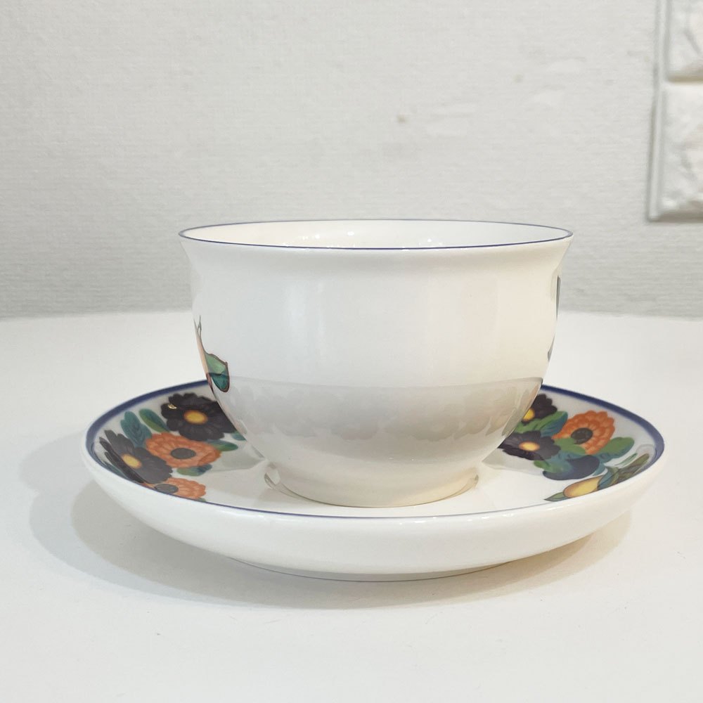 ロイヤルコペンハーゲン ROYAL COPENHAGEN ゴールデンサマｰ GoldenSummer カップ＆ソーサー 北欧雑貨 B ◎