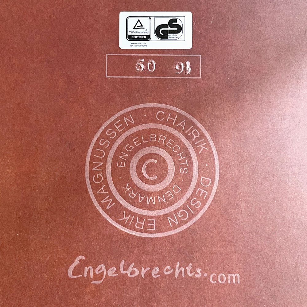 エンゲルブレヒト Engelbrechts チャリック CHAIRIK 101 ダイニングチェア スタッキング 4本脚 シナモン 未使用品 デンマーク A ■