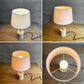 アートワークスタジオ ART WORK STUDIO モノリステーブルランプ Monolith-table lamp AW-0600 スタンドライト ホワイト 大理石ベース オーク無垢材 真鍮 ファブリック モダンデザイン 箱付き 美品 ♪