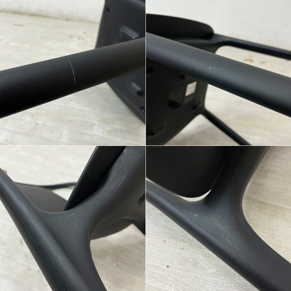 ヴィトラ Vitra ベルヴィルチェア Belleville Chair ダイニングチェア スタッキングチェア ディープブラック ロナン & エルワン・ブルレック A ●