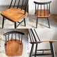 アスコ ASKO ファネットチェア Fanett chair イルマリ・タピオヴァーラ ダイニングチェア チーク材 50～60年代 フィンランド製 北欧ビンテージ 名作 ■