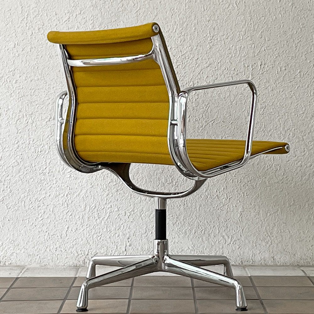 ヴィトラ vitra アルミナムグループ マネジメントチェア デスクチェア 4本脚 ファブリック グライズ 張り替え済み イームズ ◇