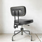 トラックファニチャー TRUCK FURNITURE デスクワークチェア DESKWORK CHAIR アームレス 牛革 ブラック 回転式昇降 参考定価 ￥161,700- ★
