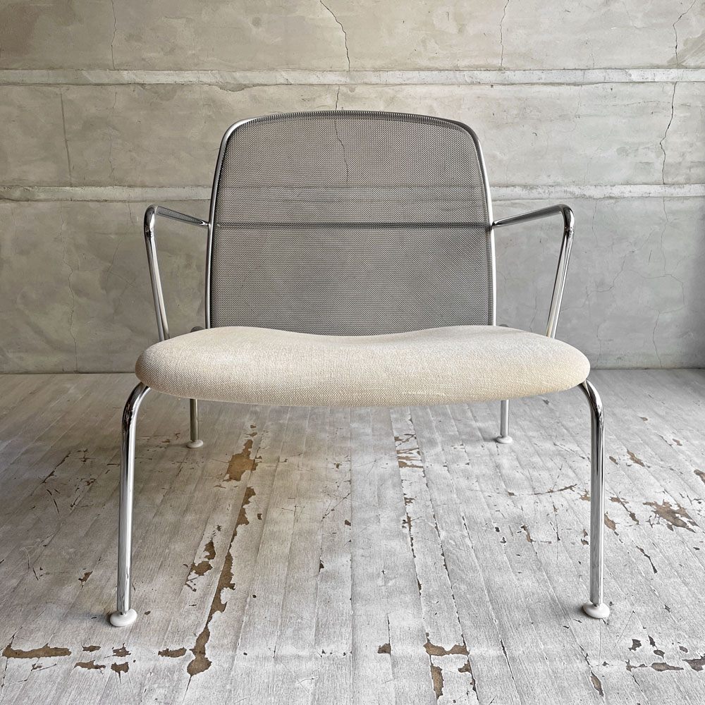 ビー・アンド・ビー イタリア B&B Italia ウェブ WEB アームチェア ラウンジチェア ワイヤーメッシュ アントニオ・チッテリオ antonio citterio 希少 ♪