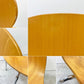 フリッツハンセン Fritz Hansen アントチェア 4本脚 ナチュラルビーチ ラッカー アルネ・ヤコブセン 北欧家具 I ●