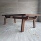 グラフ graf ナラティヴ Narrative サブロク 3/6 コーヒーテーブル ワイド  Coffee Table Wide w120cm ブラウン ガラス天板 ローテーブル シナ材 定価¥176,000- ♪