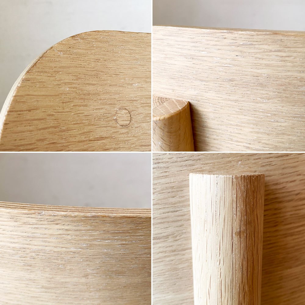 カリモクニュースタンダード KARIMOKU NEW STANDARD キャストールチェア CASTOR CHAIR ダイニングチェア PURE OAK 板座 スタッキング BIG-GAME B ◎