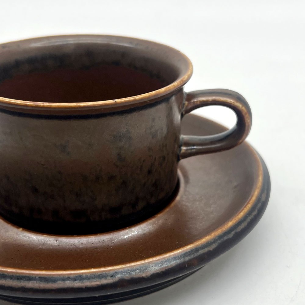 アラビア ARABIA ルスカ RUSKA デミタスカップ＆ソーサー C&S ウラ・プロコッペ Ulla Procope フィンランド 北欧食器 A ●