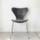 フリッツハンセン Fritz Hansen セブンチェア ダイニングチェア ブラック ラッカー再塗装 アルネ・ヤコブセン デンマーク スタッキングチェア 北欧家具 MIONETTA社製シートパッド付き A ★