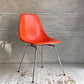 ハーマンミラー Herman Miller サイドシェルチェア 現行 FRP Hベース オレンジ イームズ ミッドセンチュリー ♪