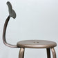 フェールトラヴァイユ FER TRAVAIL ニコルチェア NICOLLE Chair SH45cm ダイニングチェア スチール マットクリア仕上げ 別注モデル インダストリアル フランス B ◎