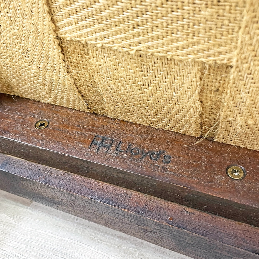 UKビンテージ UK Vintage マホガニー材 ダイニングチェア ファブリックシート クラシカル 英国家具 アンティーク ロイズアンティークス Lloyd's Antiques 購入品 A ●