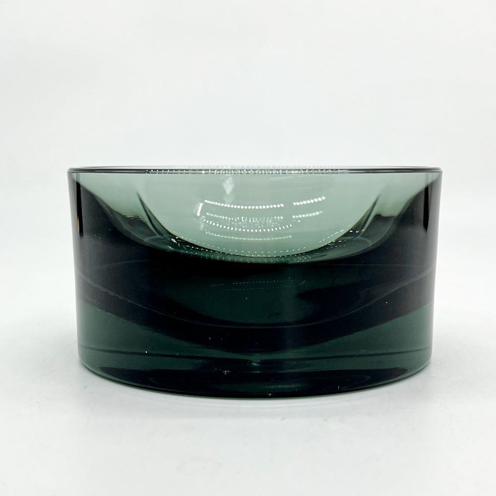 イッタラ iittala クル Kuru ガラスボウル 小物入れ Φ12cm グレー フィリップ・マルイン フィンランド 北欧雑貨 ●