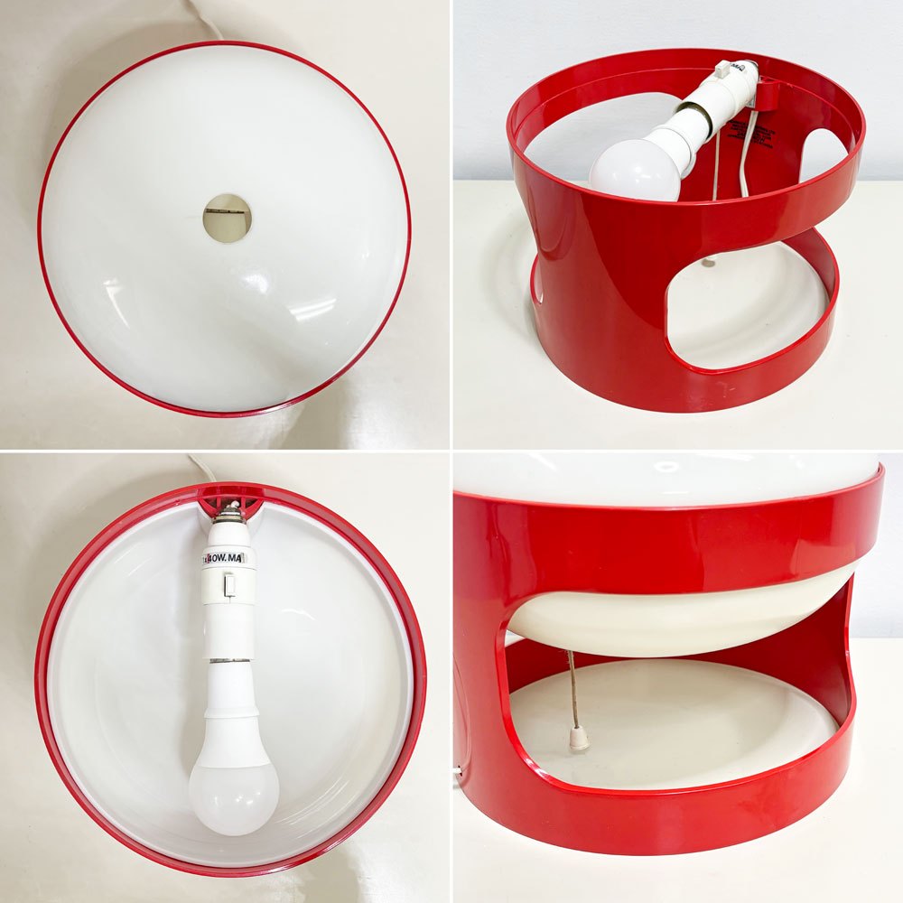 カルテル Kartell KD27 テーブルランプ ジョエ・コロンボ Joe Colombo イタリア MoMA ミッドセンチュリー スペースエイジ ●