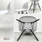 ハーマンミラー HermanMiller サイドシェルチェア ドゥエルレッグ DSW アルパイン × エボニー ポリプロピレン製 イームズ ミッドセンチュリー A ●
