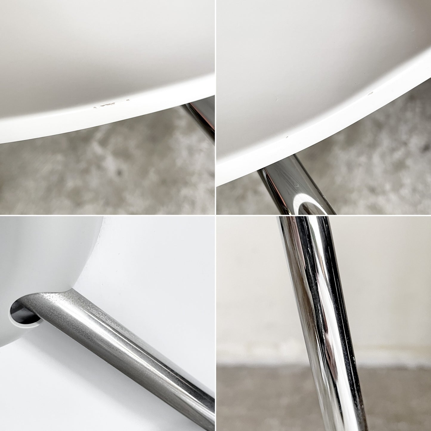 フリッツハンセン Fritz Hansen 3107 セブンチェア ホワイト ラッカー仕上げ スタッキング アルネ・ヤコブセン Arne Jacobsen デンマーク 北欧家具 B ■