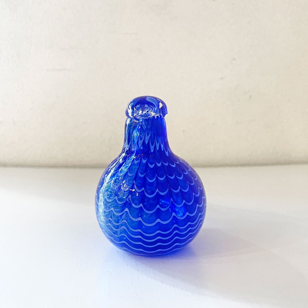 イッタラ iittala バーズバイトイッカ Birds by Toikka ブルーバード Blue Bird ルリコマドリ オイバ・トイッカ イッタラバード 定価￥41,800- ◎