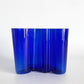 イッタラ iittala アルヴァ・アアルト コレクション Alvar Aalto Collection ベース 120mm コバルトブルー フラワーべース 花瓶 フィンランド 北欧雑貨 箱付 ■