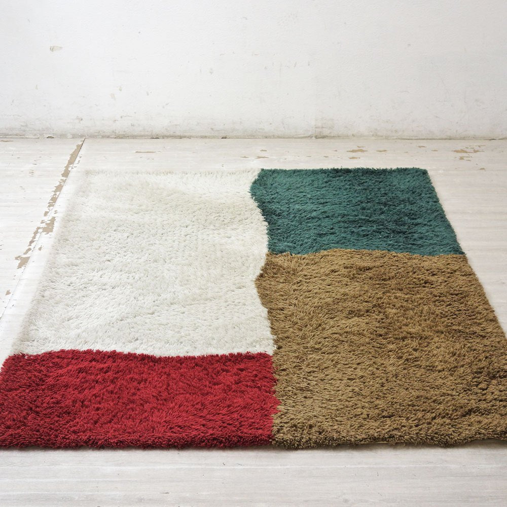 アクメファニチャー ACME Furniture 4COLOR RUG ラグマット シャギーラグ 140×200cm モダンデザイン 廃番品 ●
