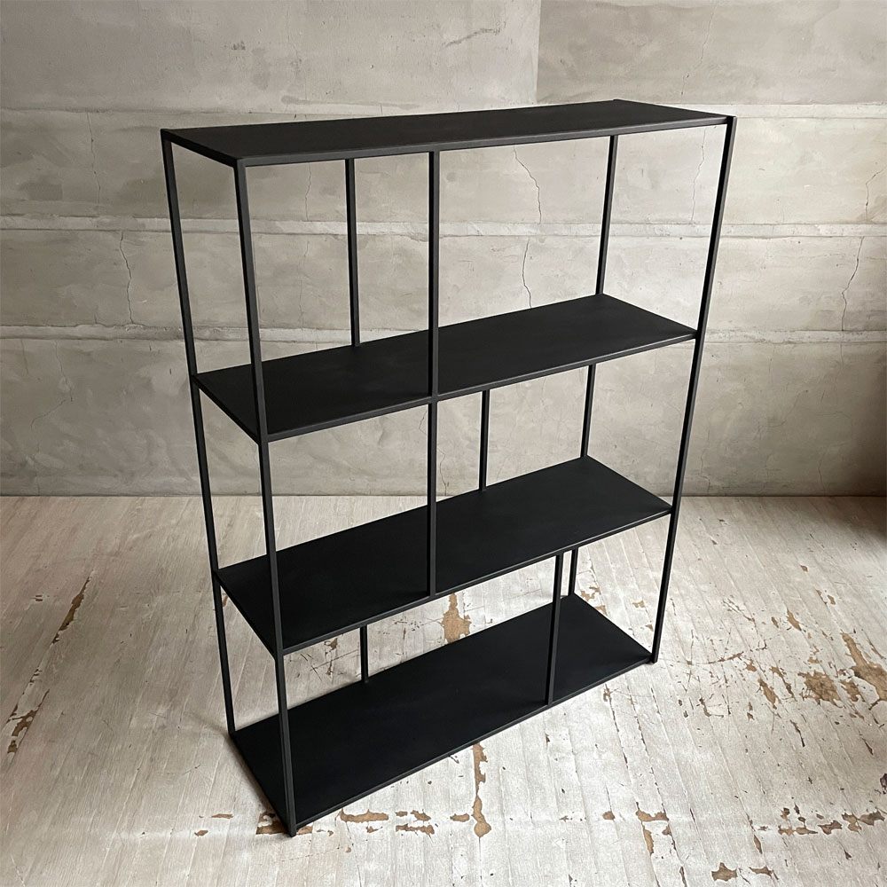 モーダエンカーサ moda en casa グリロ シェルフ ロー GRILLO shelf low オープンシェルフ ディスプレイラック モダンデザイン 定価￥97,900- ♪