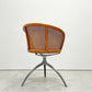カッシーナイクスシー Cassina ixc. アリアス Alias ヤングレディ YOUNG LADY スウィベルチェア スウィベルベース ラタン 3本脚 回転式 ●