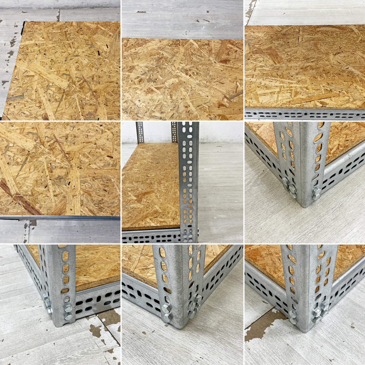 リオン LYON アングルシェルフ SLOTTED ANGLE SHELF 2段 AVボード インダストリアルデザイン P.F.S取扱い ●