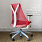 ハーマンミラー Herman Miller セイルチェア SAYL Chair デスクチェア 旧モデル イヴ・ベアール ホワイト × レッド 2012年製 モダンデザイン ◎