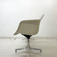 ハーマンミラー Herman Miller ビンテージ エアポートベンチ タンデムシート 4連 アームシェル 2nd PVCレザー イームズ 希少 ●