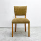 トラックファニチャー TRUCK FURNITURE エスアールチェア SR CHAIR ダイニングチェア ナラ無垢材 コーデュロイ 鋲打ち 定価 ￥90,310- A ●