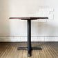 イデア IDEA カフェテーブル ブナ材天板 ウォールナット色 NA 60×60cm Original + 鉄脚 311A BK 合計定価￥23,700- ◎