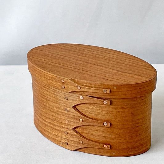 井藤昌志 IFUJI シェーカー オーバルボックス 旧 type-D #1 サクラ ナチュラル シェーカー家具 現代作家 ◇