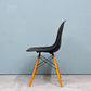 ヴィトラ Vitra サイドシェルチェア ブラック ドゥエルレッグ ポリプロピレン C&R イームズ ミッドセンチュリーモダン ◎