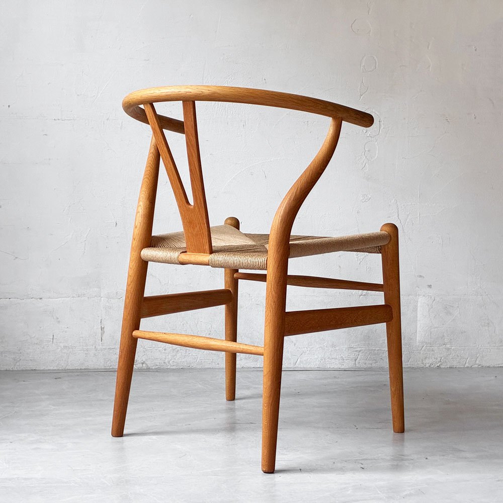 カールハンセン＆サン Carl Hansen & Son CH24 Yチェア オーク材 オイルフィニッシュ ハンス・J・ウェグナー 美品 ペーパーコード張替済 日本仕様サイズ ★