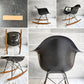 ハーマンミラー Herman Miller アームシェルチェア セカンド 2nd ビンテージ FRP ダークトーン ロッカーベース イームズ ミッドセンチュリー 希少カラー ♪