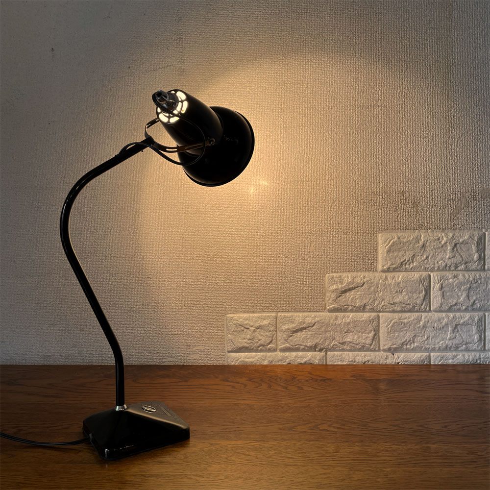 アングルポイズ ANGLEPOISE オリジナル 1227 ミニテーブル ORIGINAL 1227 MINI TABLE デスクライト ジェットブラック 定価￥38,500- ◎