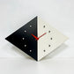 ヴィトラ Vitra カイトクロック Kite Clock 壁掛け時計 ウォールクロック ブラック × ホワイト ジョージネルソン ミッドセンチュリー 箱付き ●