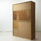 ロウヤ LOWYA キッチンキャビネット Kitchen Cabinet 食器棚 レンジ台 ステンレススライドボード W120cm ナチュラル 定価￥89,990- ●