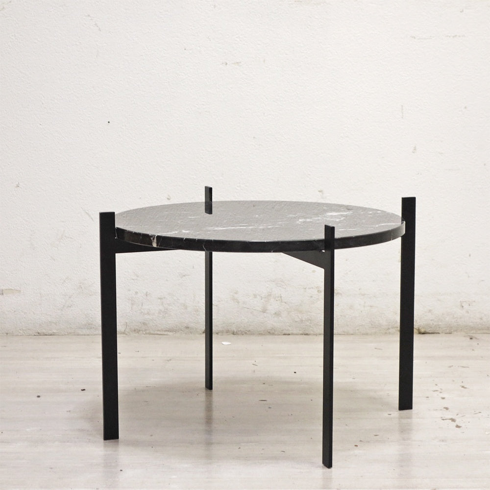 オックスデンマーク OX DENMARQ シングルデックテーブル SINGLE DECK TABLE 大理石×スチール ブラック ●