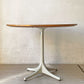 ハーマンミラー Herman Miller ペデスタルテーブル PEDESTAL TABLE エンドテーブル Φ72cm ホワイト ジョージ・ネルソン ミッドセンチュリー ★