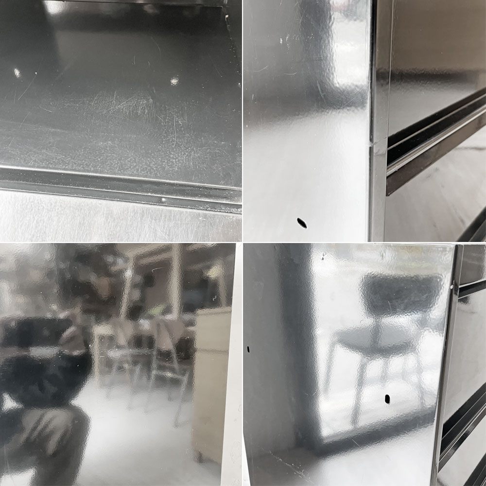 トリックス TOLIX CC5 フラップ式 スチールキャビネット 5段 ブラック インダストリアル フランス 参考価格￥126,800- ★