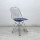 ヴィトラ vitra ワイヤーチェア Eames Wire Chair DKR5 エッフェルベース シートパッド付 C&R イームズ ミッドセンチュリー ●