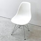 ハーマンミラー Herman Miller サイドシェルチェア ポリプロピレン製 エッフェルベース ホワイト C&R イームズ ミッドセンチュリー B ●