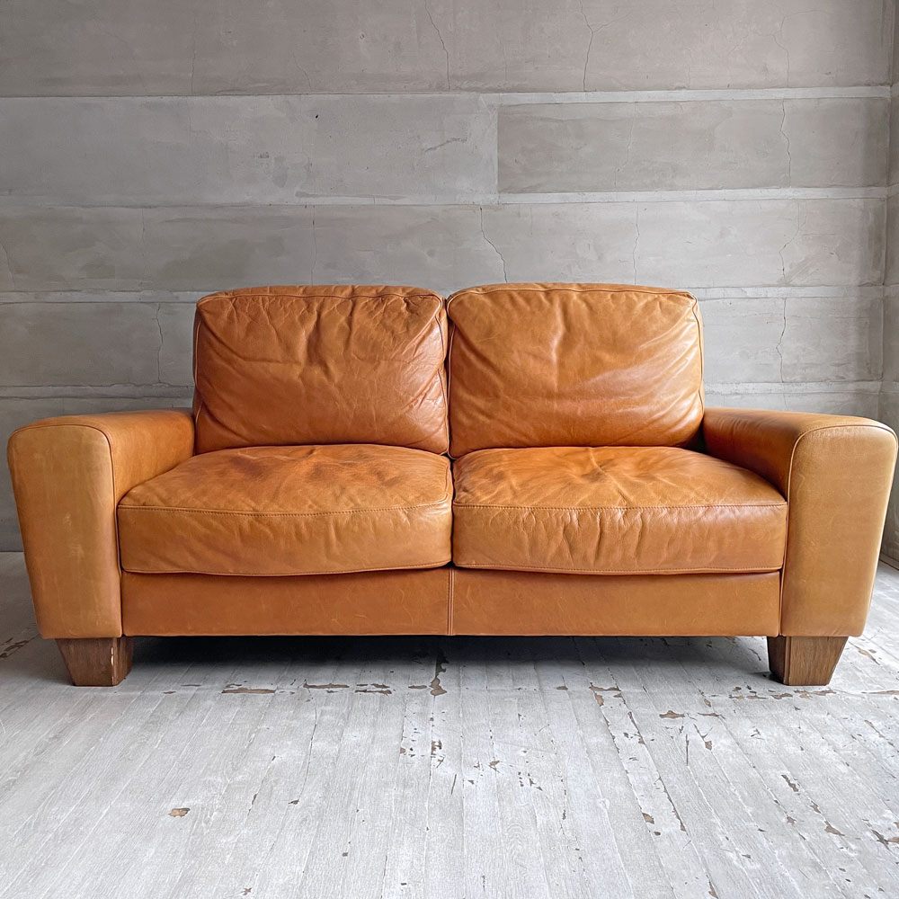 アクメファニチャー ACME Furniture フレスノ FRESNO SOFA 2シーター ソファ 本革 アメリカンビンテージスタイル 参考定価￥286,000-